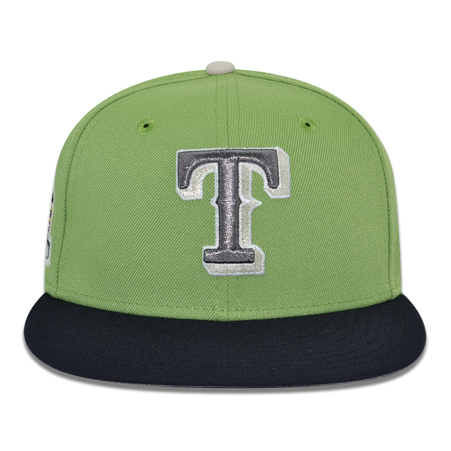 Texas Rangers "TAIJUTSU TSU" Exclusive New Era 59Fifty Fitted Hat - Matcha/Navy