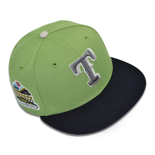 Texas Rangers "TAIJUTSU TSU" Exclusive New Era 59Fifty Fitted Hat - Matcha/Navy
