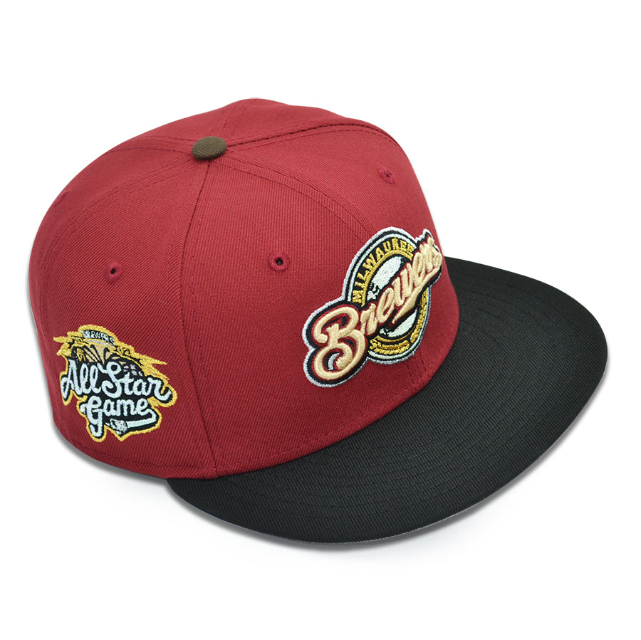 Milwaukee Brewers "BO' RAI CHO" Exclusive New Era 59Fifty Fitted Hat - Brick/Black