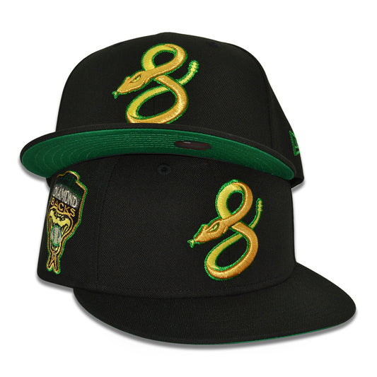 Arizona Diamondbacks "SERPENTOR" Exclusive New Era 59Fifty Fitted Hat - Black