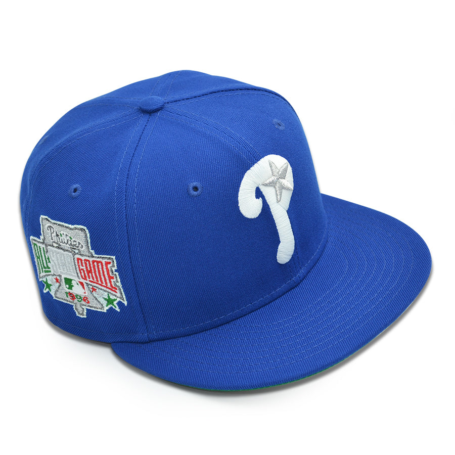 Philadelphia Phillies"MALDINI" Exclusive New Era 59Fifty Fitted Hat - Light Royal