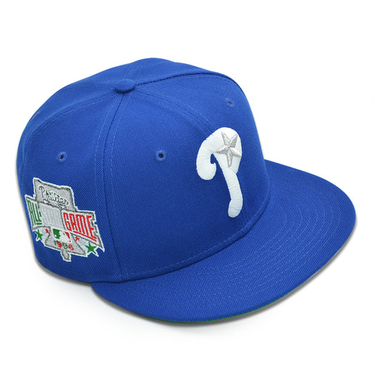 Philadelphia Phillies"MALDINI" Exclusive New Era 59Fifty Fitted Hat - Light Royal