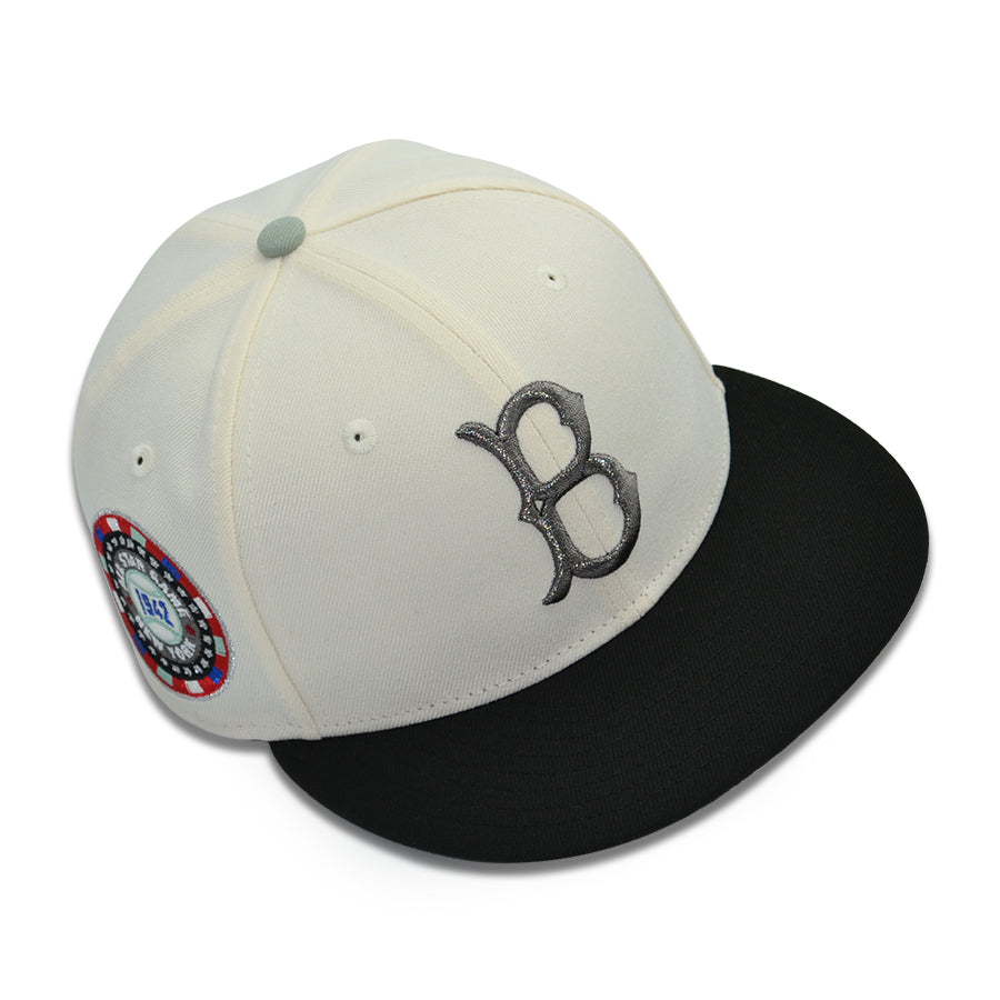 Brooklyn Dodgers "BUTCHER" Exclusive New Era 59Fifty Fitted Hat - Chrome/Black