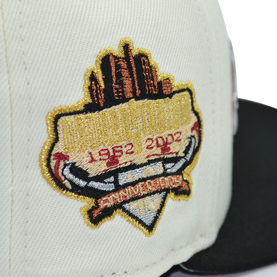 Los Angeles Dodgers "LOVE & BBALL" Exclusive New Era 59Fifty Fitted Hat - Chrome/Black