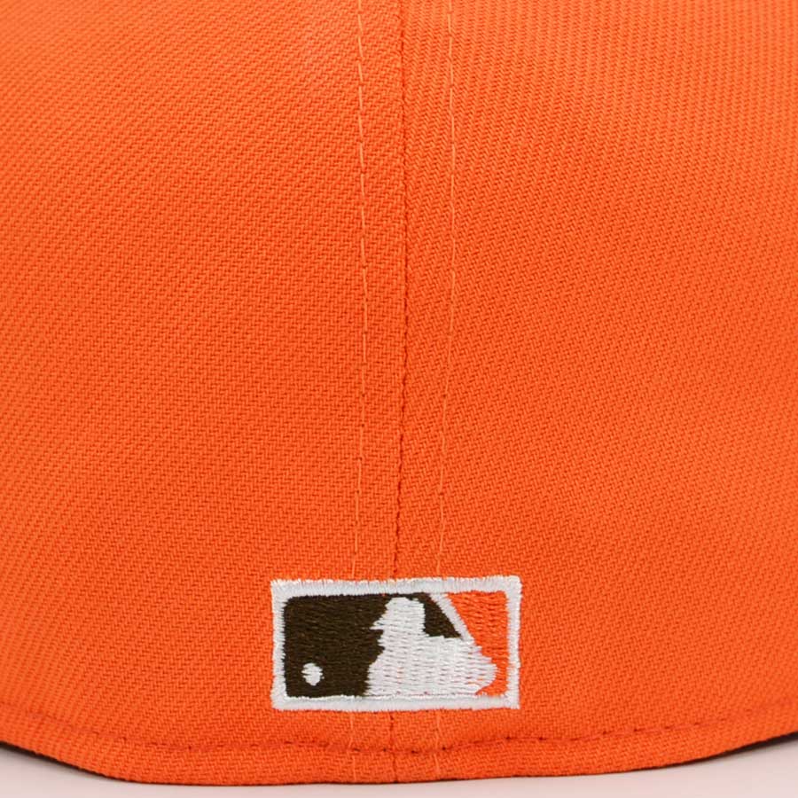 Houston Astros 35th ANNIVERSARY Exclusive New Era 59Fifty Fitted Hat - Orange/Walunt