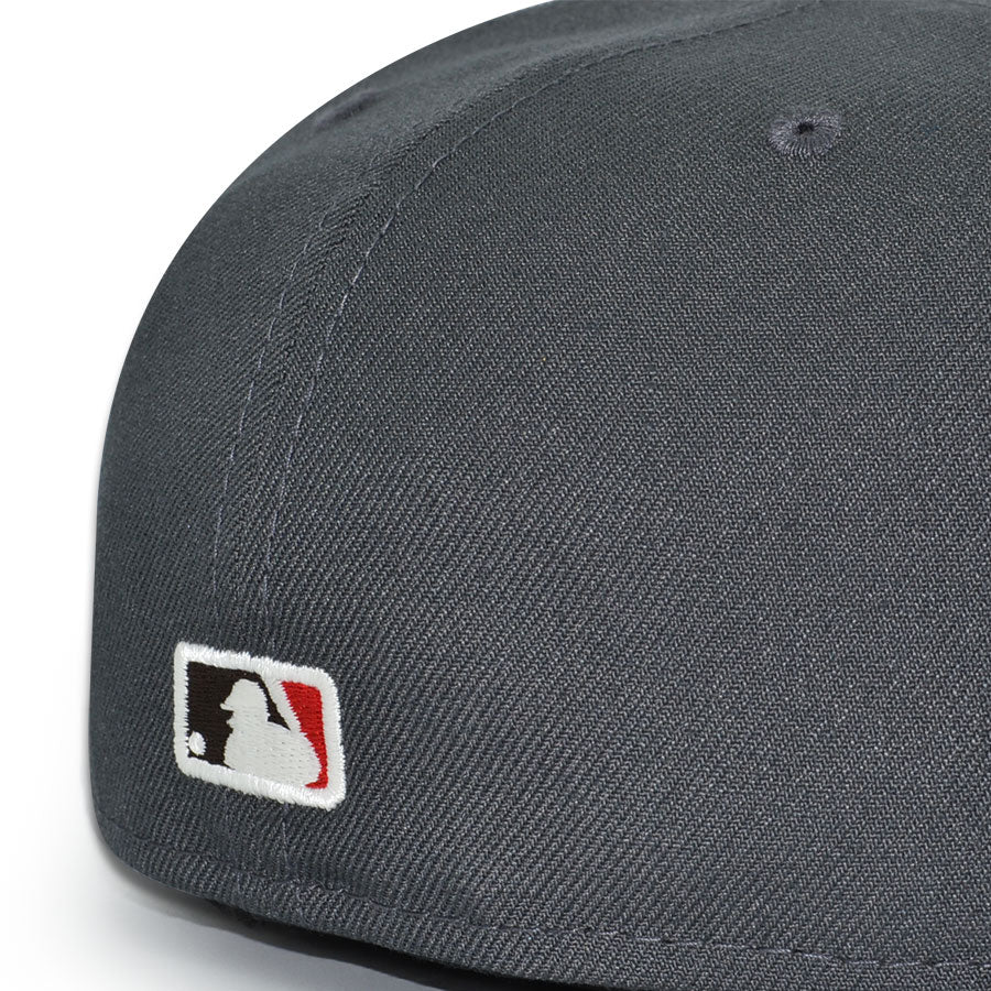 Houston Astros "THROWBACK LEGEND" Exclusive New Era 59Fifty Fitted Hat - Dark Graphite/Burntwood
