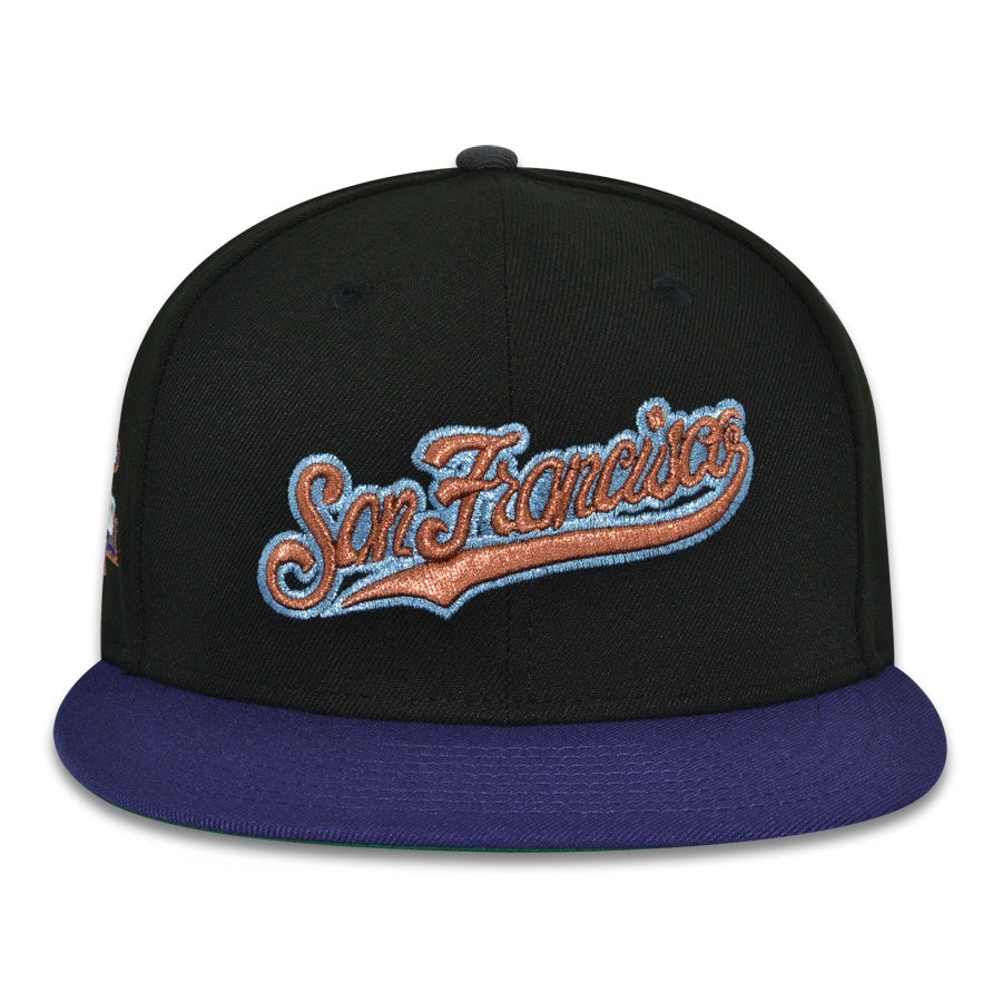 San Francisco Giants "PURPLE RUNTZ" Exclusive New Era 59Fifty Fitted Hat - Black/Purple