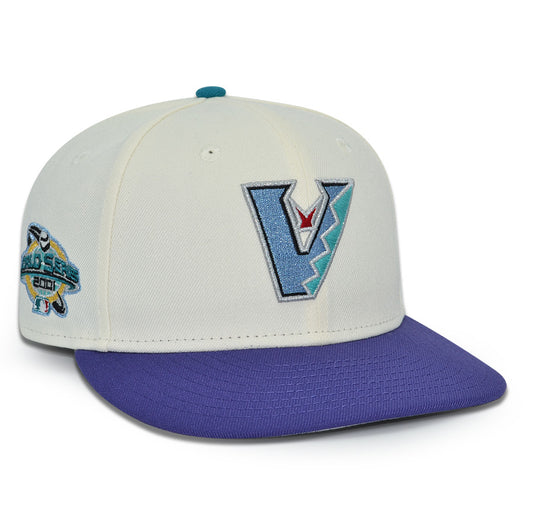Arizona Diamondbacks "VINTAGE AIR" Exclusive New Era 59Fifty Fitted Hat - Chrome/New Orchid