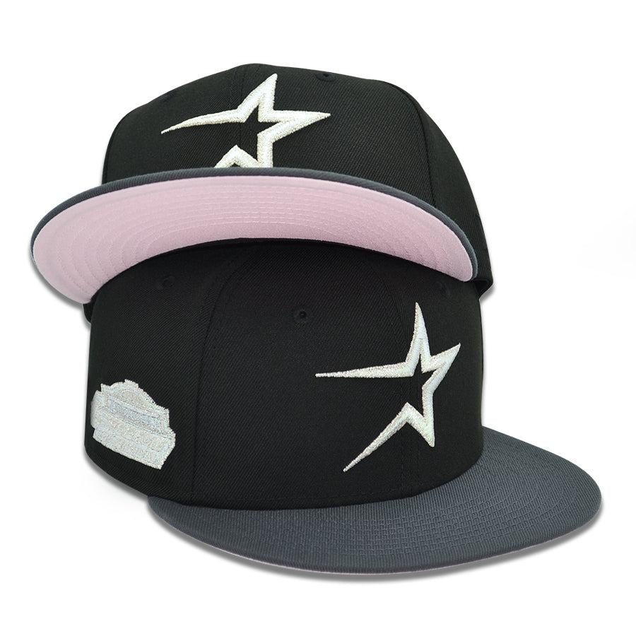 Houston Astros "CLUTCH CITY NIGHTS" Exclusive New Era 59Fifty Fitted Hat - Black/Dark Graphite