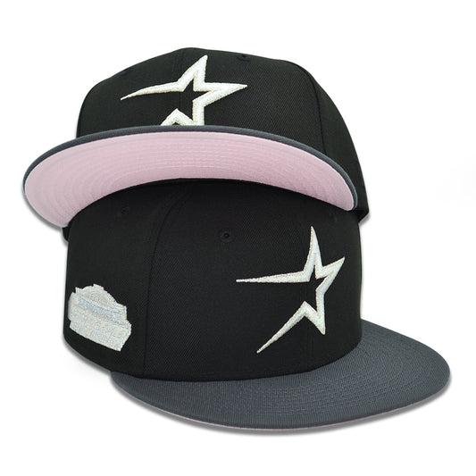 Houston Astros "CLUTCH CITY NIGHTS" Exclusive New Era 59Fifty Fitted Hat - Black/Dark Graphite