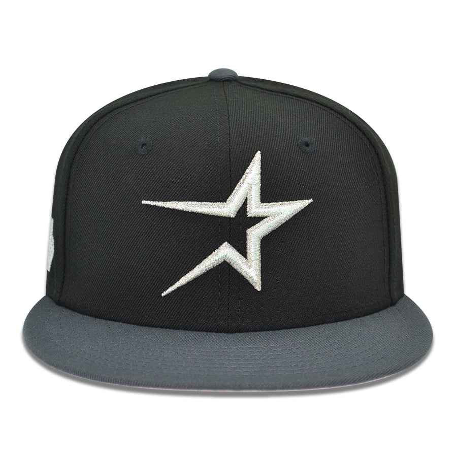 Houston Astros "CLUTCH CITY NIGHTS" Exclusive New Era 59Fifty Fitted Hat - Black/Dark Graphite