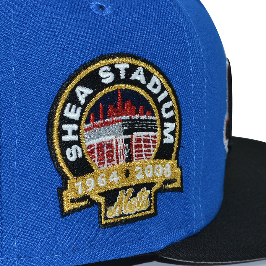 New York Mets "D.M.C" Exclusive New Era 59Fifty Fitted Hat -Blue Azure/Black
