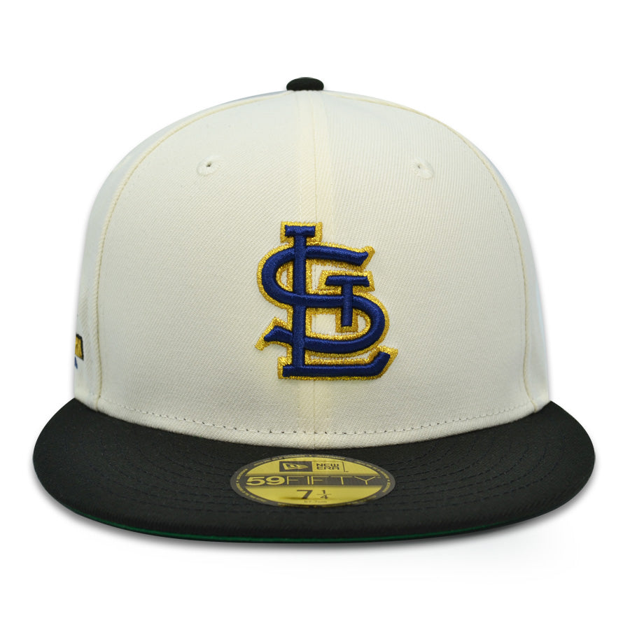 St.Louis Cardinals SPORTSMAN'S PARK Exclusive New Era 59Fifty Fitted Hat - Chrome/Black