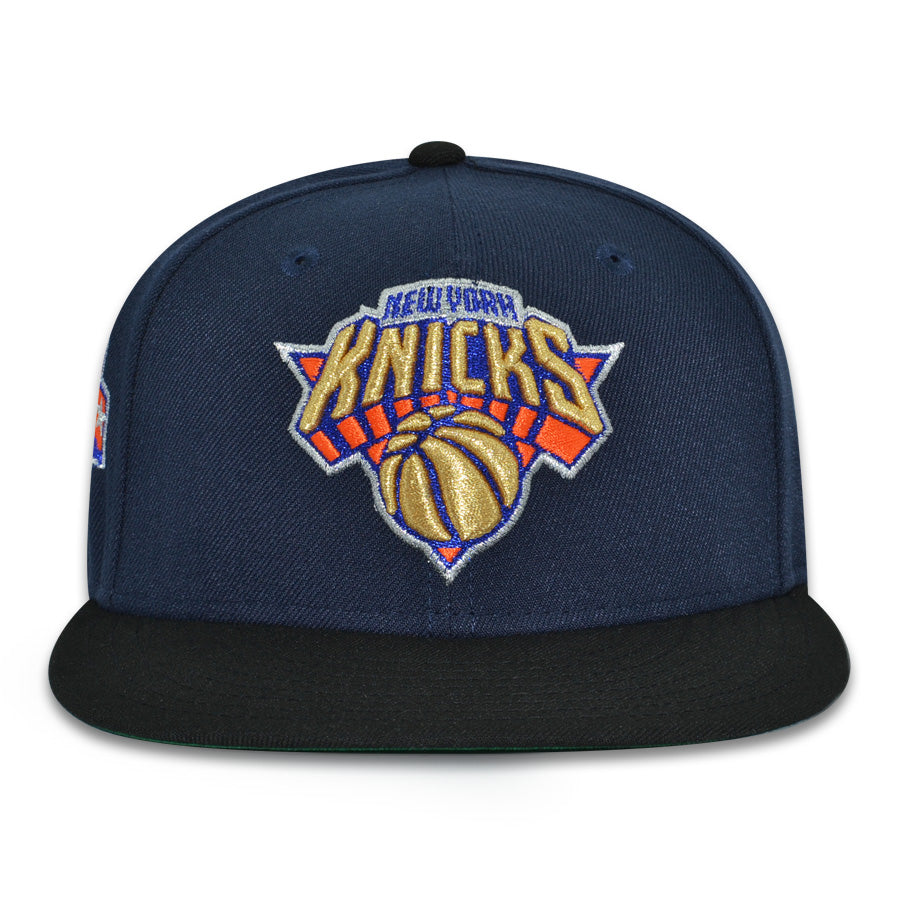 New York Knicks "THE MECCA" Exclusive New Era 59Fifty Fitted Hat - Night Shift Navy/Black