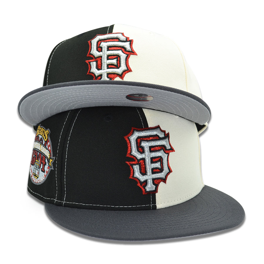 San Francisco Giants "SCAR FACE 2.0" Exclusive New Era 59Fifty Fitted Hat - Chrome/Black/Graphite