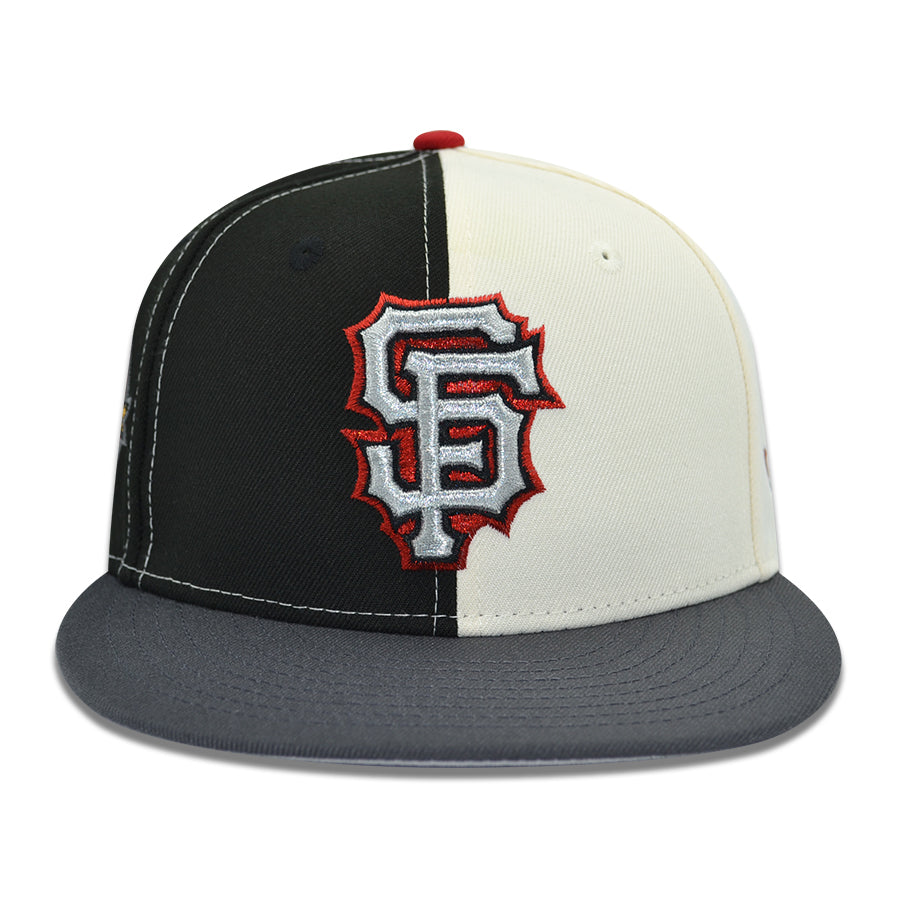 San Francisco Giants "SCAR FACE 2.0" Exclusive New Era 59Fifty Fitted Hat - Chrome/Black/Graphite