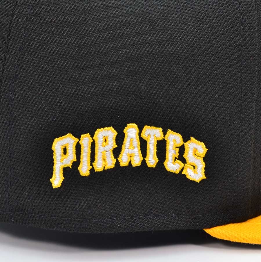 Pittsburgh Pirates ALTERNATE LOGO Exclusive New Era 59Fifty Fitted Hat - Black/Yellow