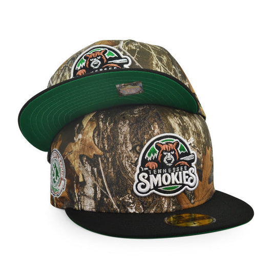Tennessee Smokies Southern League Exclusive New Era 59Fifty Fitted Hat - Real Tree Camo/Black