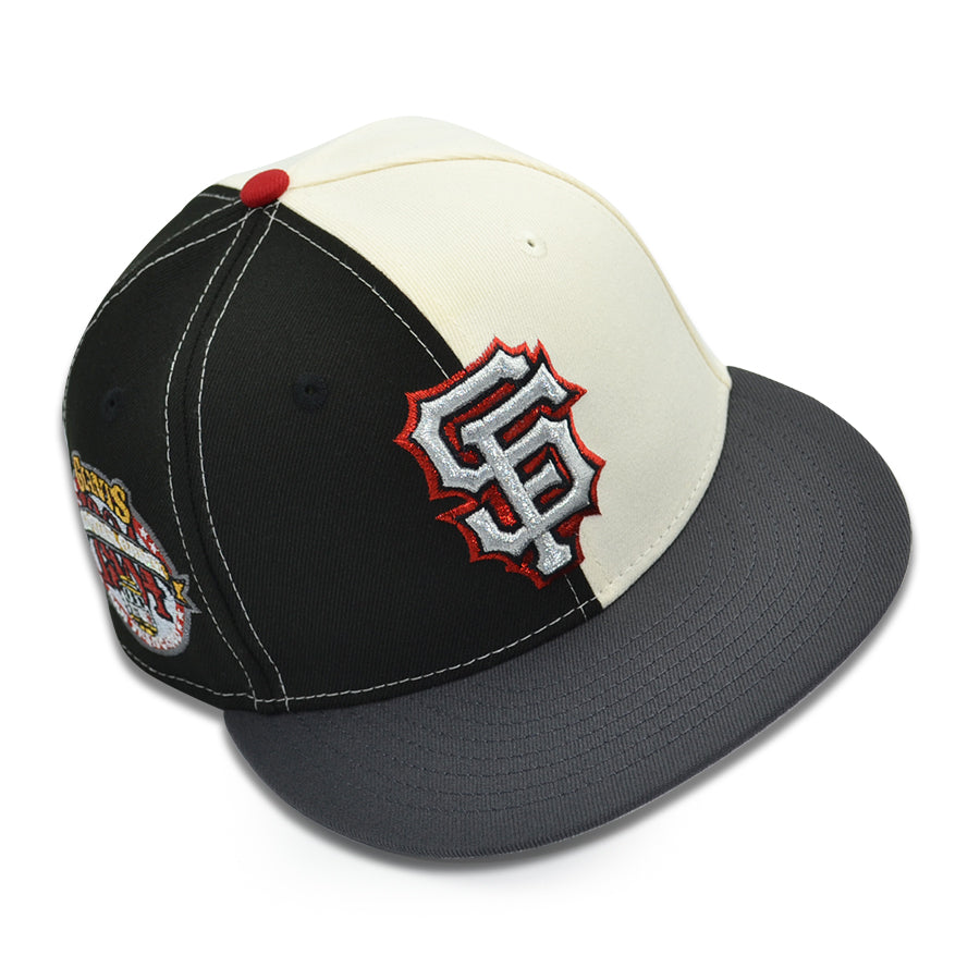 San Francisco Giants "SCAR FACE 2.0" Exclusive New Era 59Fifty Fitted Hat - Chrome/Black/Graphite
