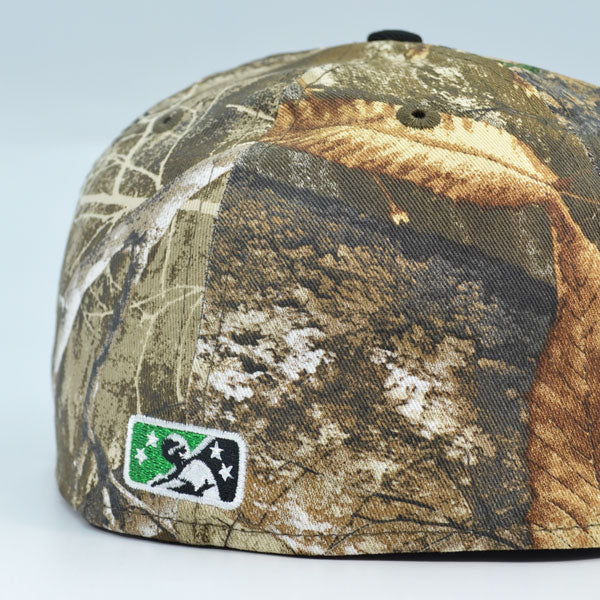 Tennessee Smokies Southern League Exclusive New Era 59Fifty Fitted Hat - Real Tree Camo/Black