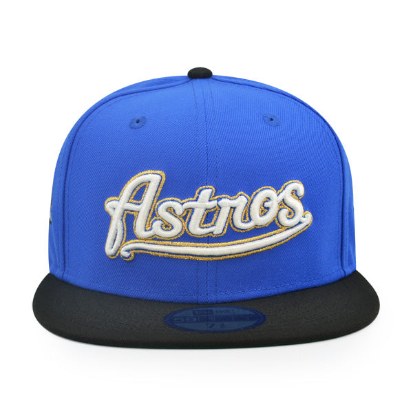 Houston Astros 45th Anniversary Exclusive New Era 59Fifty Fitted Hat - Royal/Black