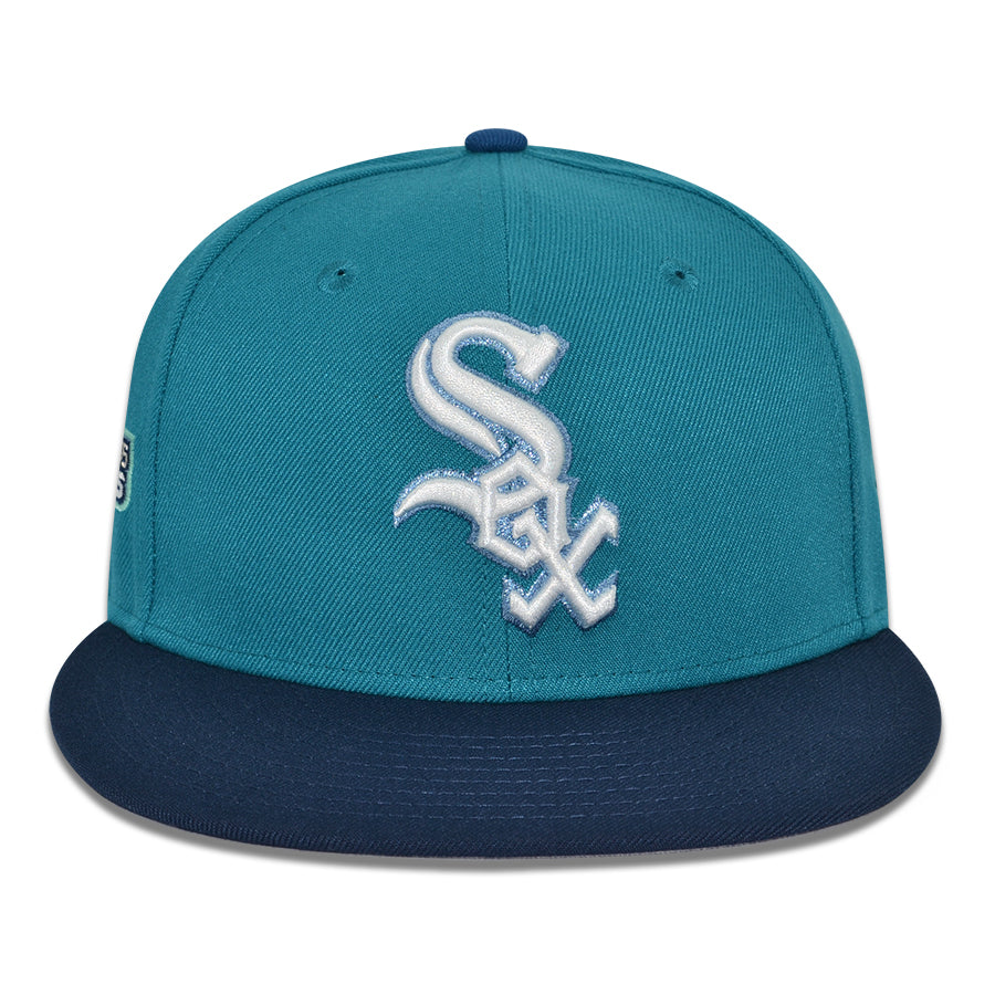 Chicago White Sox"THE WATERS" Exclusive New Era 59Fifty Fitted Hat - Titlewave/ Oceanside