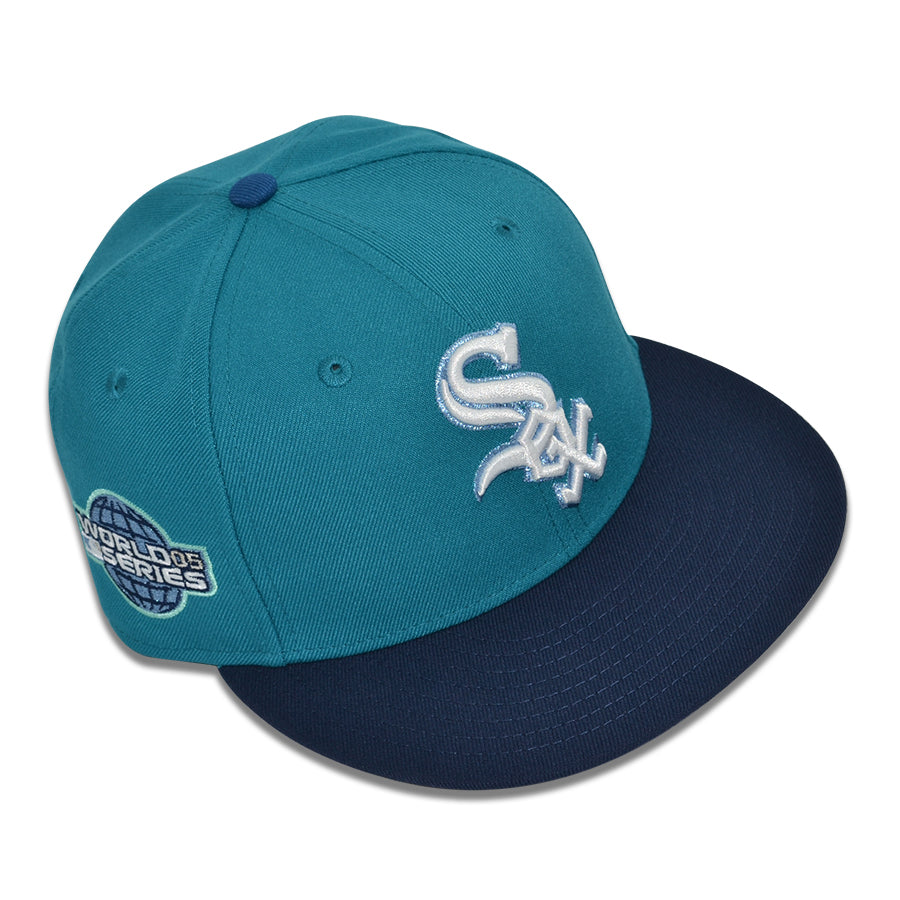 Chicago White Sox"THE WATERS" Exclusive New Era 59Fifty Fitted Hat - Titlewave/ Oceanside