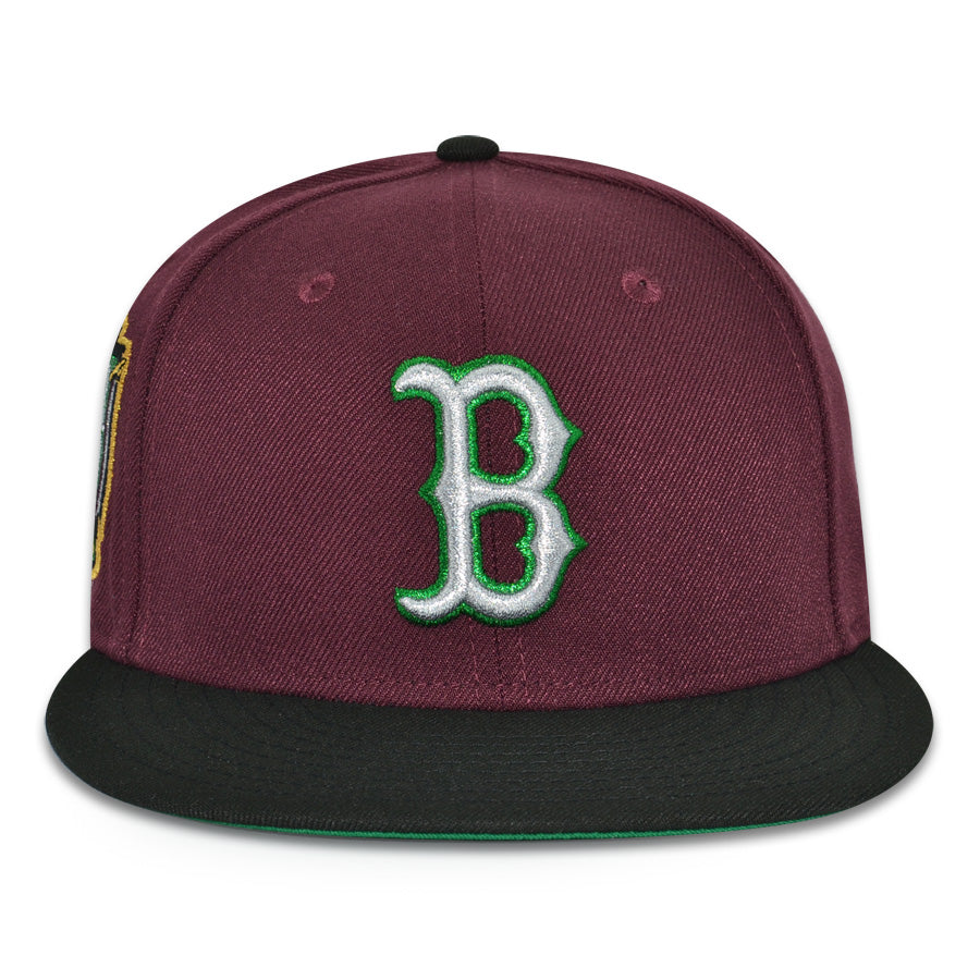 Boston Red Sox "CRADLE OF LIBERTY" Exclusive New Era 59Fifty Fitted Hat - Maroon/Black