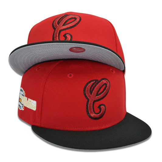 Chicago White Sox "CURRE" Exclusive New Era 59Fifty Fitted Hat - Scarlet/Black
