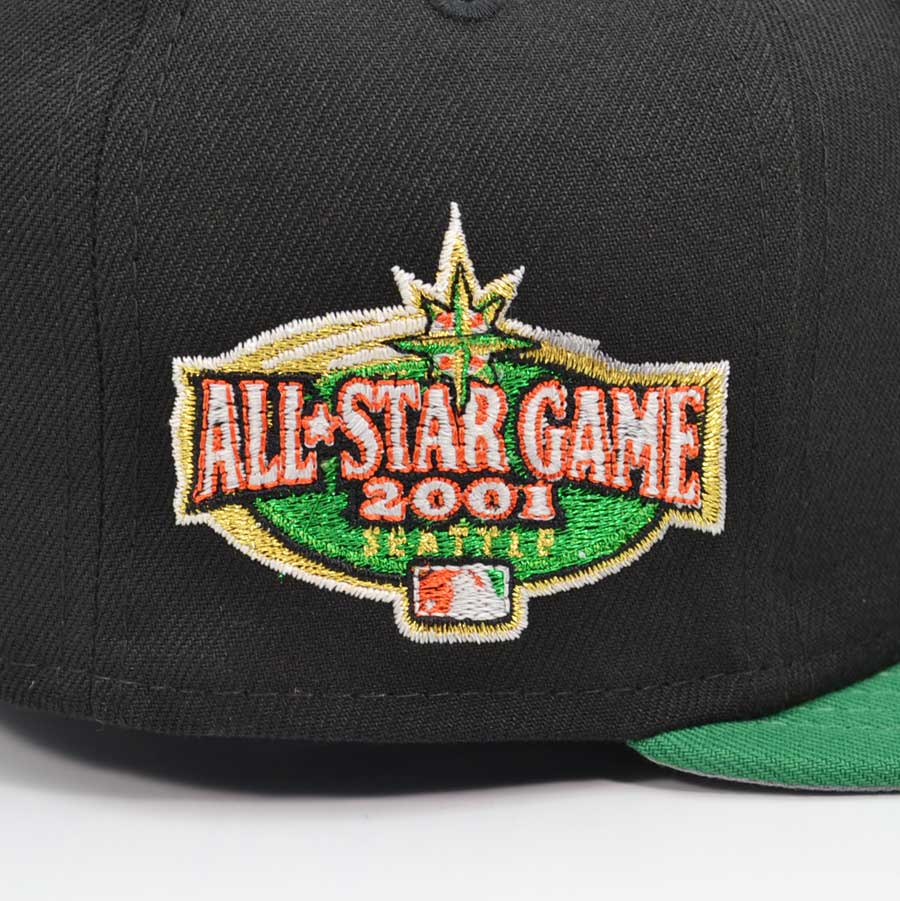 Baltimore Orioles 2001 ALL-STAR GAME Exclusive New Era 59Fifty Fitted Hat - Black/Green