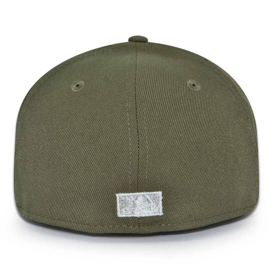Houston Astros "OLIVE FLEX" Exclusive New Era 59Fifty Fitted Hat - Olive/Pinky UV