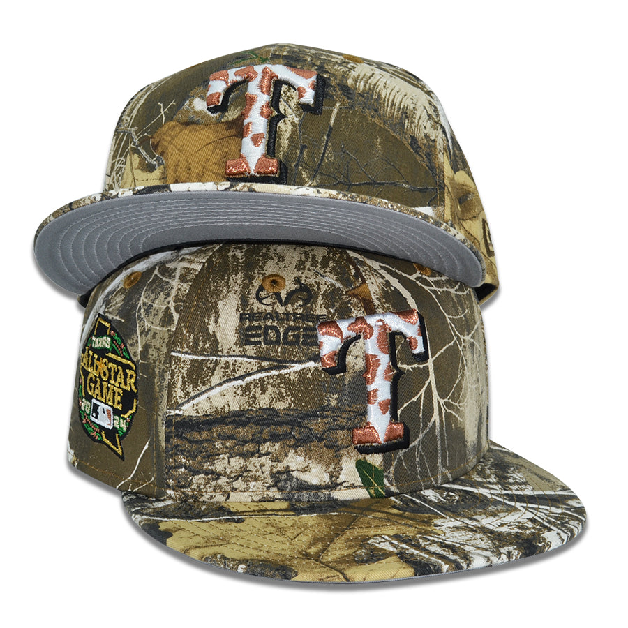 Texas Rangers "THE TIMBER" Exclusive New Era 59Fifty Fitted Hat - Real Tree