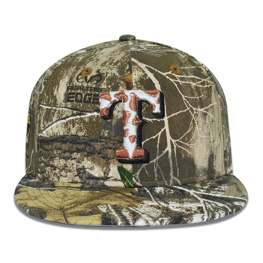 Texas Rangers "THE TIMBER" Exclusive New Era 59Fifty Fitted Hat - Real Tree