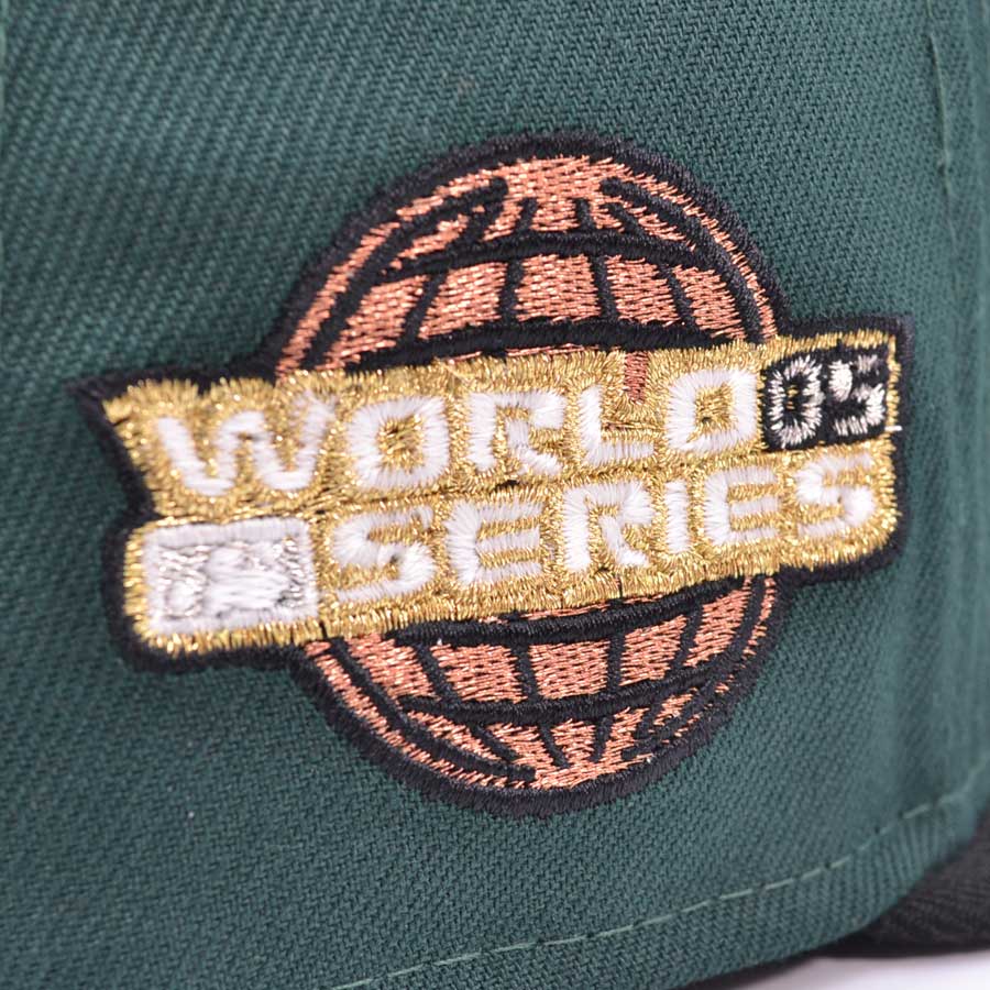 Houston Astros "EVERGREEN" Exclusive New Era 59Fifty Fitted Hat - Dark Green/Black