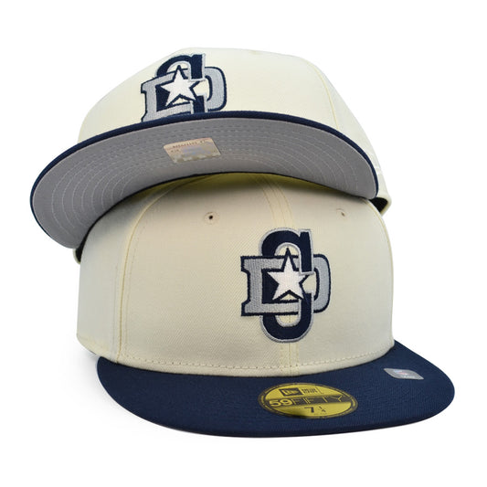 Dallas Cowboys New Era CITY ORIGINALS 59Fifty Fitted Hat - Chrome/Navy