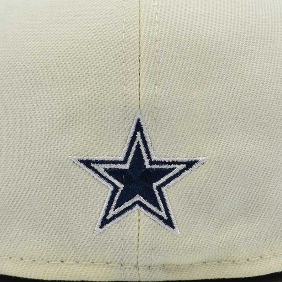 Dallas Cowboys New Era CITY ORIGINALS 59Fifty Fitted Hat - Chrome/Navy