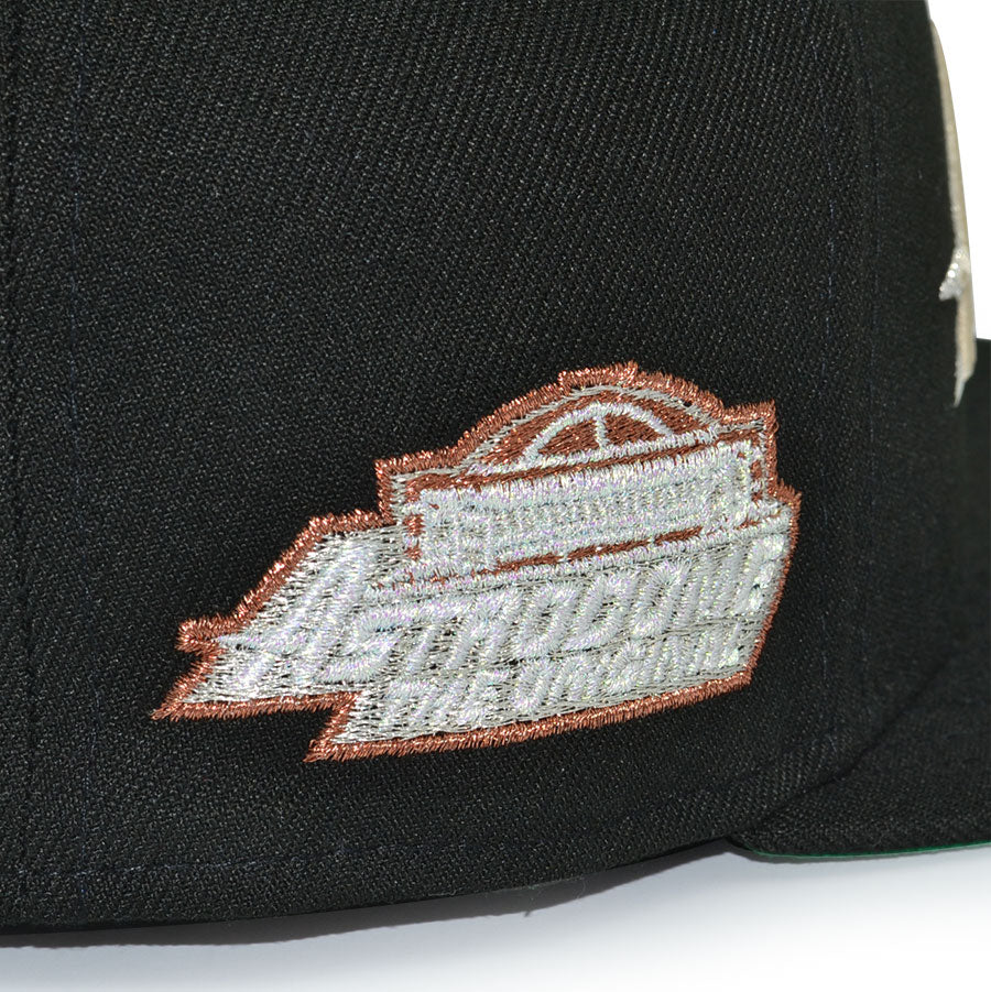 Houston Astros "TEXAS SMOKE" Exclusive New Era 59Fifty Fitted Hat - Smokie Black