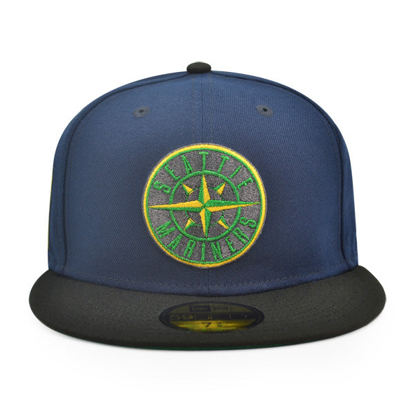 Seattle Mariners 40th ANNIVERSARY Exclusive New Era 59Fifty Fitted Hat - Navy/Black