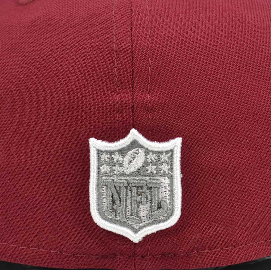 Dallas Cowboys New Era Exclusive 2Tone 59Fifty Fitted Hat - Redskin/Gray