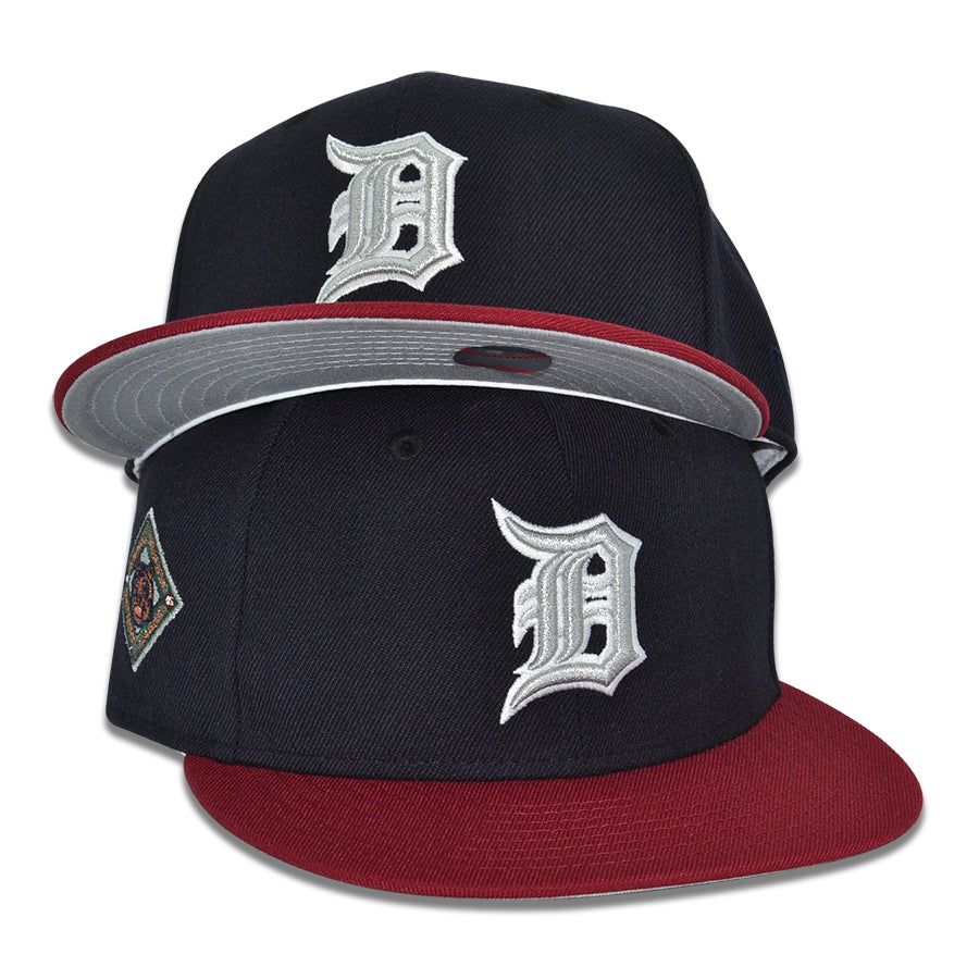 Detroit Tigers "DEBONAIR" Exclusive New Era 59Fifty Fitted Hat - Navy/Cardinal