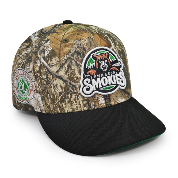 Tennessee Smokies Southern League Exclusive New Era 59Fifty Fitted Hat - Real Tree Camo/Black