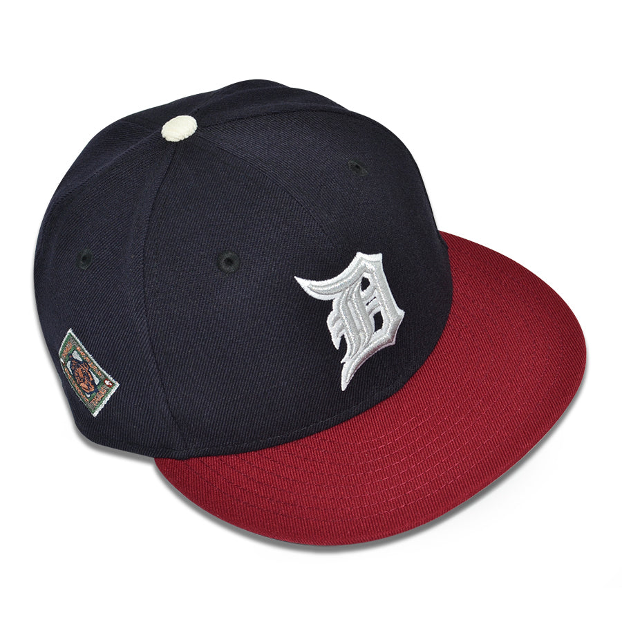 Detroit Tigers "DEBONAIR" Exclusive New Era 59Fifty Fitted Hat - Navy/Cardinal