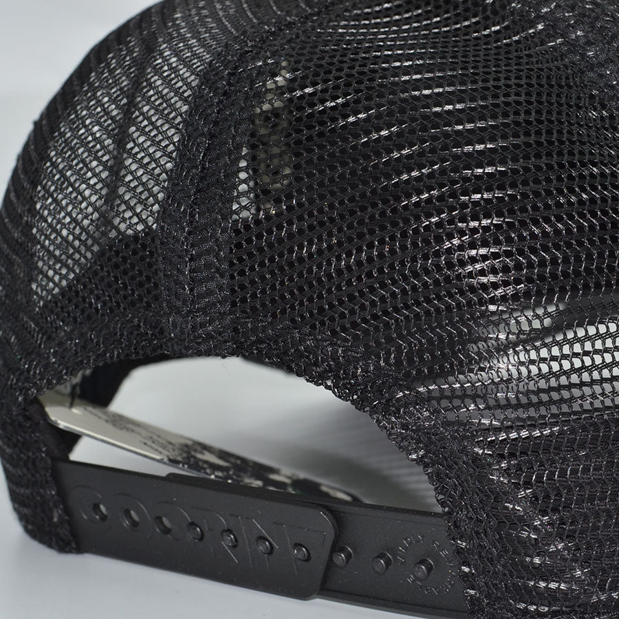 MIAMI VICE Goorin Bros Mesh Trucker Snapback Hat - Black