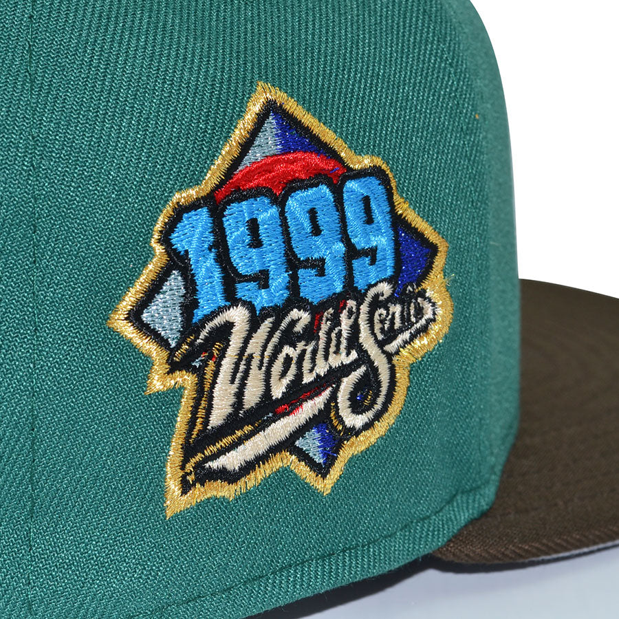 New York Yankees "NUEVAYOLLLL" Exclusive New Era 59Fifty Fitted Hat  - Emerald/Walnut