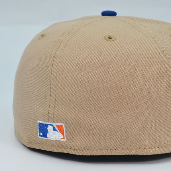 Baltimore Orioles 50th Anniversary Exclusive New Era 59Fifty Fitted Hat - Camel/Royal