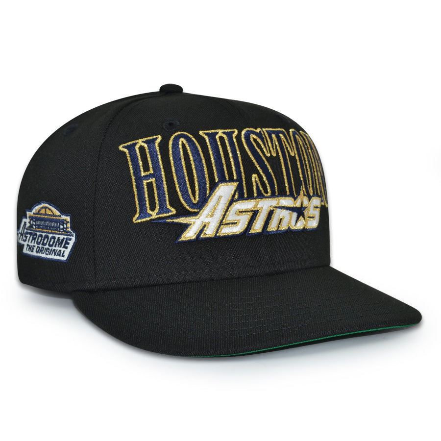 Houston Astros "SHOCKER" Exclusive New Era 59Fifty Fitted Hat - Black