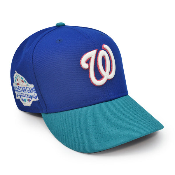 Washington Nationals 2018 ALL-STAR GAME  Exclusive New Era 59Fifty Fitted Hat - Lt Royal/Aqua