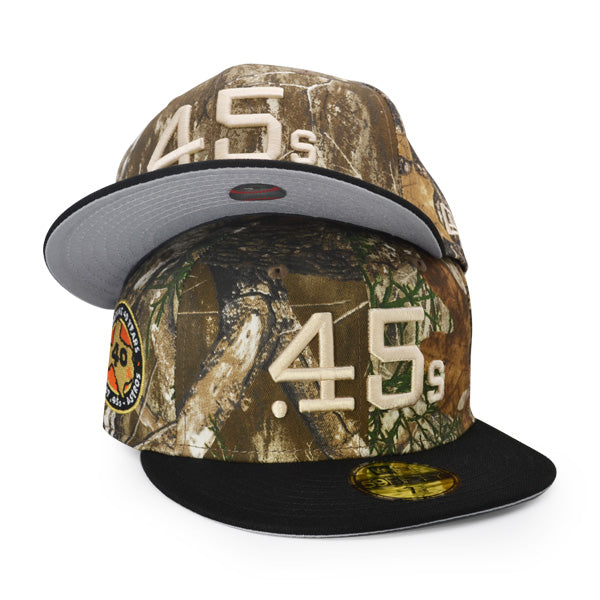Houston Colt 45s EXCLUSIVE New Era 59Fifty Fitted Hat - Real Tree Edge/Black