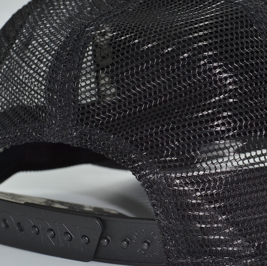 VICIOUS SNAKE Goorin Bros Mesh Trucker Snapback Hat - Black