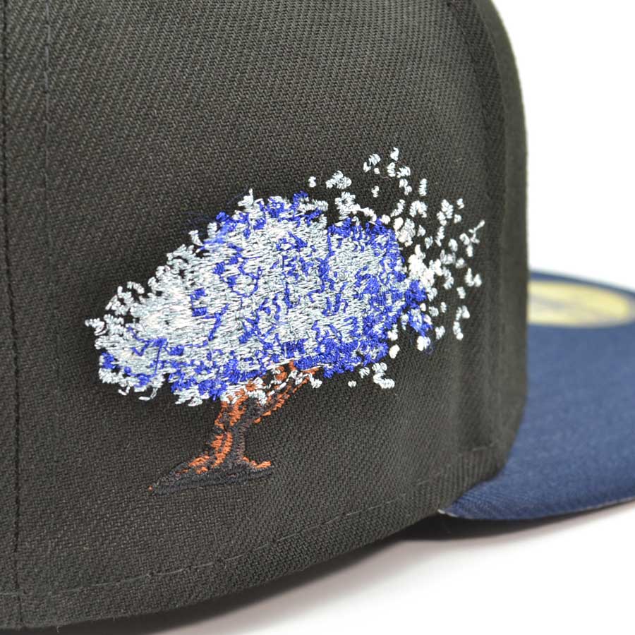 Washington Nationals "BLUE FLAME NATS" Exclusive New Era 59Fifty Fitted Hat - Black/Ocean Side